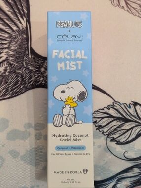 Peanuts x Célavi Hydrating Coconut Facial Mist